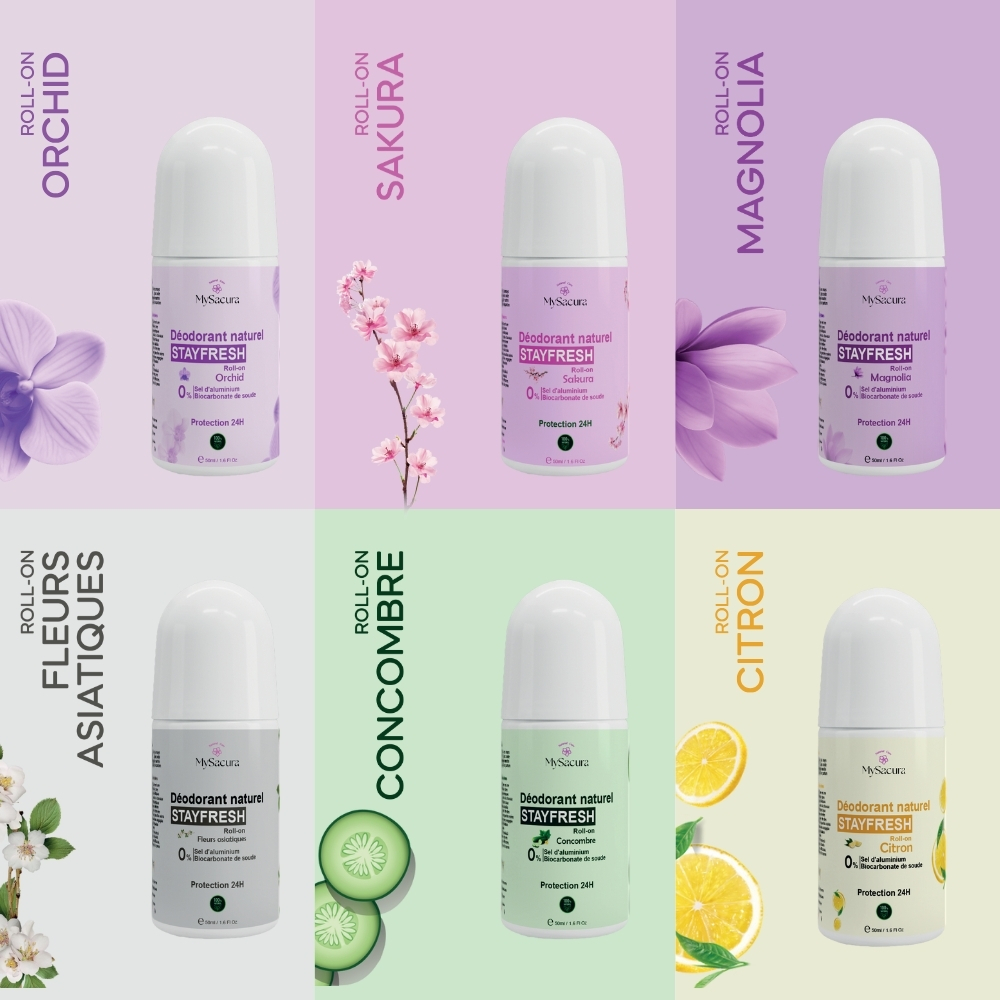 Déodorant Roll-On Stay Fresh – Protection & Fraîcheur Naturelle