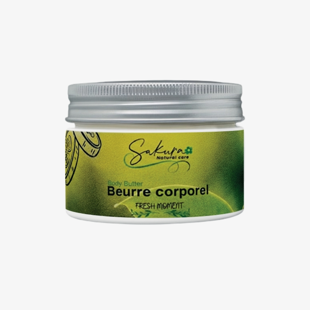 Beurre de corps Fresh Moment Beurre de corps Fresh Moment au parfum concombre – Sakura Natural Care