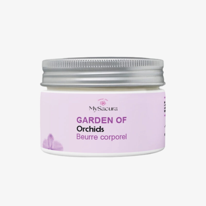 Beurre de corps nourrissant Garden of Orchids Sakura Natural Care