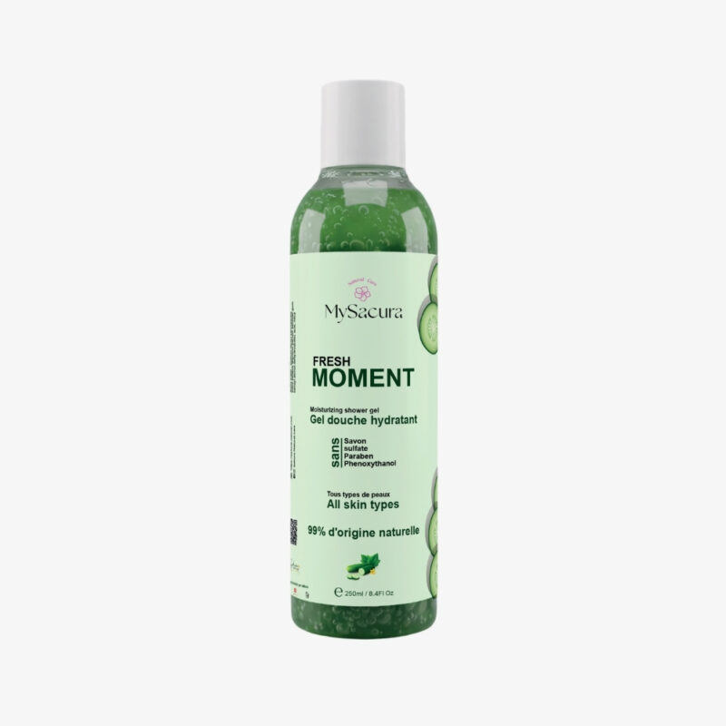 Gel douche hydratant Fresh Moment à la glycérine – Sakura Natural Care