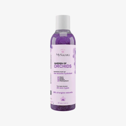 Gel Douche Hydratant Garden of Orchids à la glycérine | Sakura Natural Care