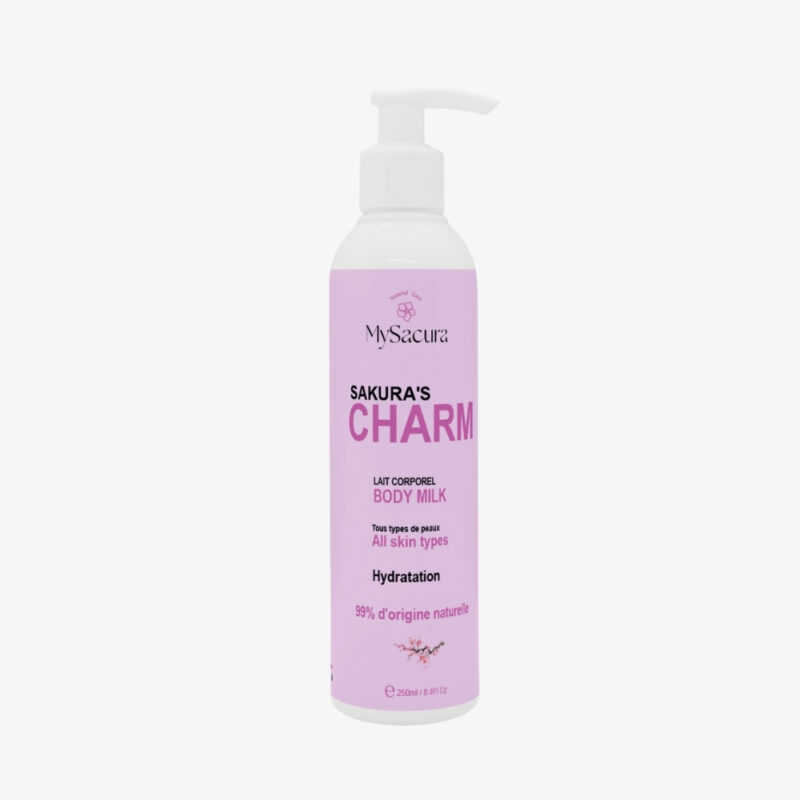 Lait Corporel Hydratant Sakuras Charm – Parfum fleurs de cerisier | Sakura Natural Care