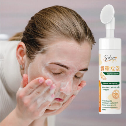 Mousse nettoyante Kichōna Awa – Douceur & Éclat