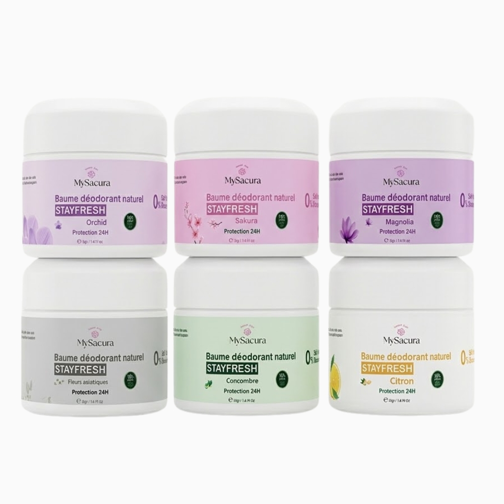 Déodorant baume Stay Fresh Sakura Natural Care Tunisie Déodorant baume Stay Fresh Sakura Natural Care Tunisie