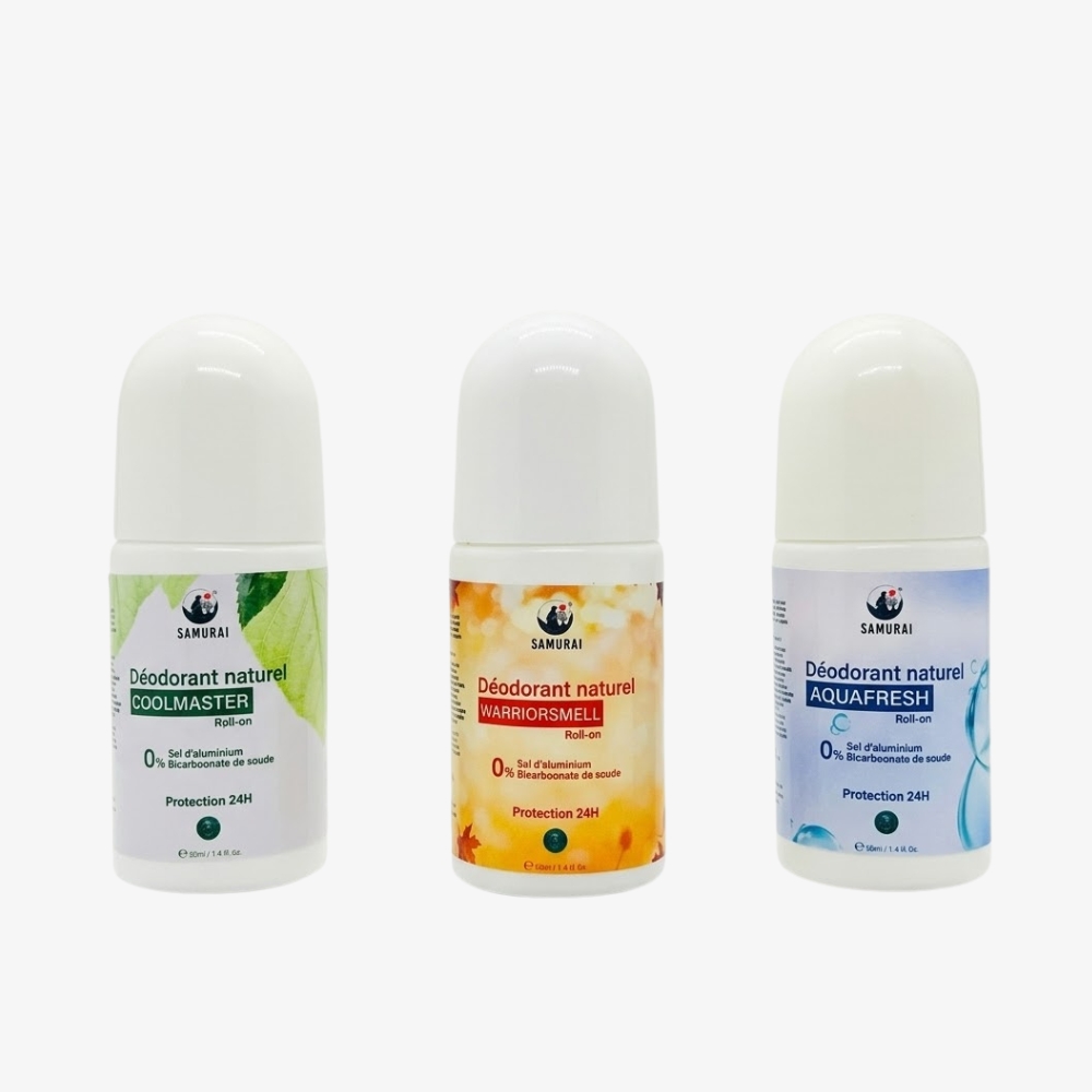Déodorant roll on homme naturel Samurai Sakura Natural Care Tunisie Déodorant roll on homme naturel Samurai Sakura Natural Care Tunisie