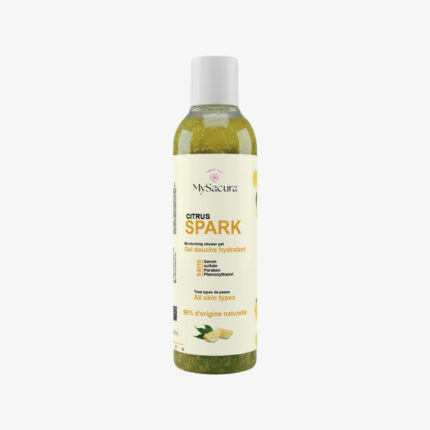 Gel Douche Hydratant Citrus Spark – Nettoie & Hydrate – Sakura Natural Care