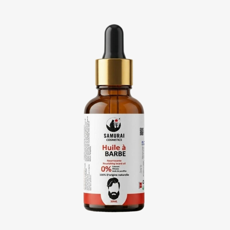 Huile à barbe nourrissante SAMURAI Men Care Sakura Natural Care Tunisie