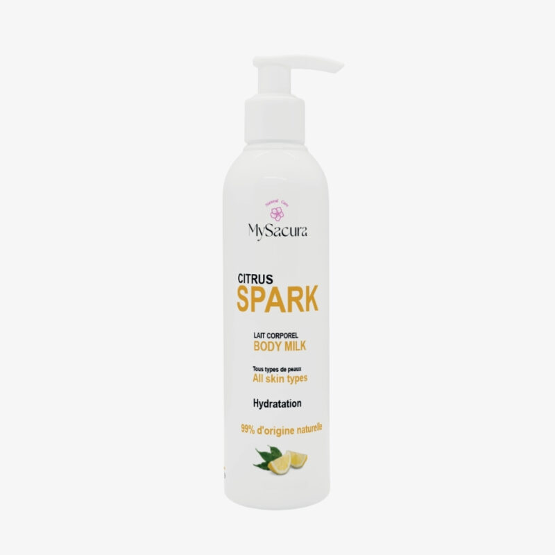 Lait Corporel Hydratant Citrus Spark – Nourrit & Adoucit – Sakura Natural Care
