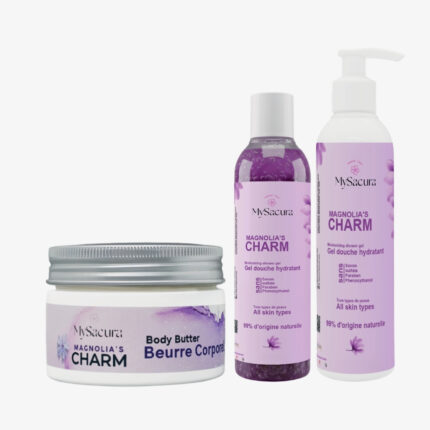 Pack Magnolia’s Charm – Coffret Soin Corps Floral – Sakura Natural Care