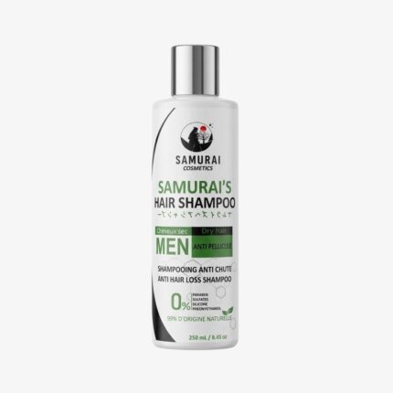 Shampooing Homme SAMURAI'S Hair anti pelliculaire cheveux sec Sakura Tunisie
